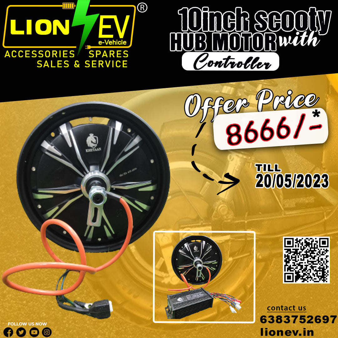 10inch scooty Hub Motor with controller