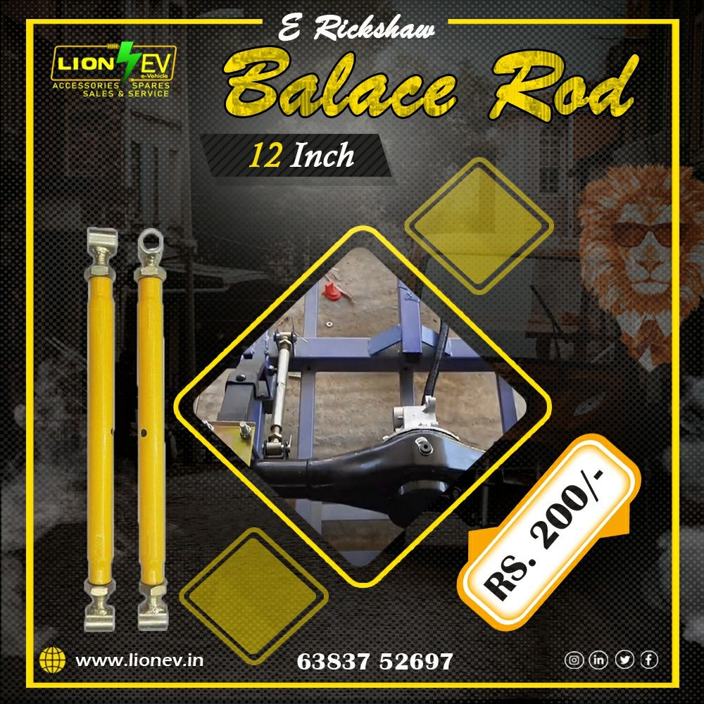 Lion Ev E-Rickshaw Balance Rod 12inch