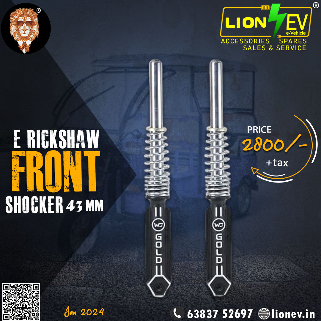 Cy E-Rickshaw Front Shocker 43mm