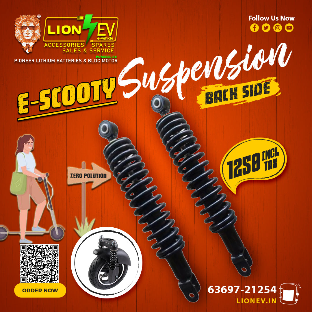 E-Scooty Suspension Back Side