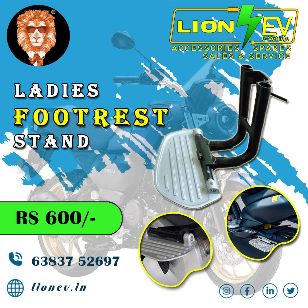 Lion EV-Ladies Footrest Stand