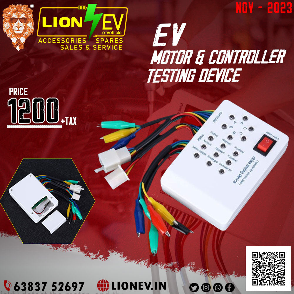 EV MOTOR and CONTROLLER TESTING DEVICE