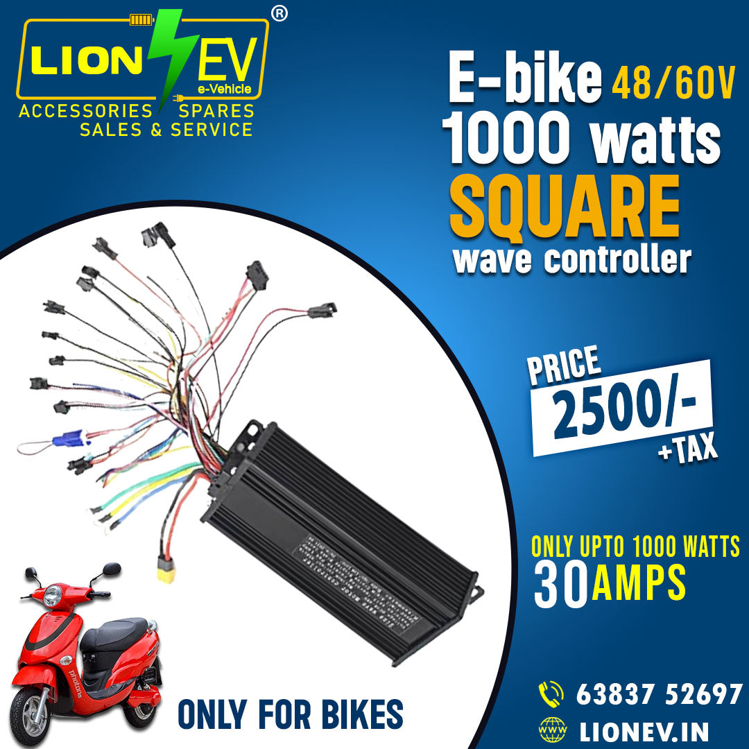 E bike 48/60v 1000watts square wave controller