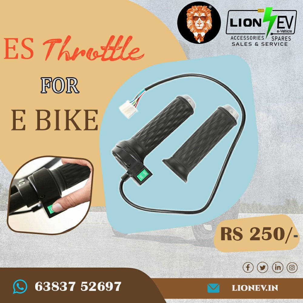 Lion Ev Es Throttle For E-bike