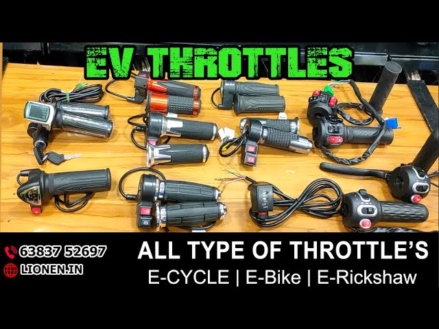 Electric Vehicle Throttles/Accelerator All Type Throttles Available @ Lion EV 6383752697 #Throttles