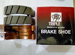 e rickshaw accessories  e rickshaw  e bike accessories  e bike  LION EV  160MM BREAKE SHOE  TRIPLE 9 BREAK SHOE