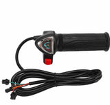 24V/36V/48V, Single Side Battery Indicator With On/Off Switch Throttle, BIKE SPARES, E-BIKE, ebike components, Single Side Battery Indicator Throttle, Throttle, electric cycle components, electric vehicle, electric bike components, lion electric vehicle, electric vehicle parts, electronic vehicle, electric vehicle spares, electric vehicle accessories, ev parts, lion ev acessories and spares, ev spare parts, lion ev spares, lion ev accessories, ev spares, ev accessories.